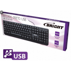 teclado usb bright 